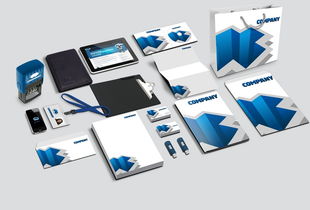 企业科技公司VI整套设计素材及PSD模板下载指南