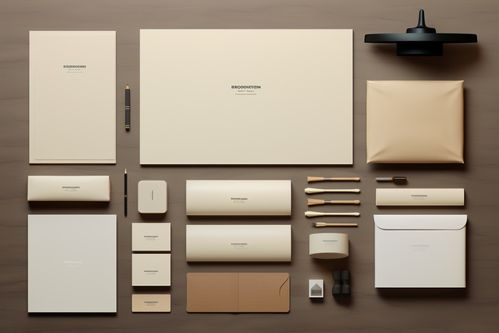 商务文件与办公用品VI样机效果图的摄影图下载指南